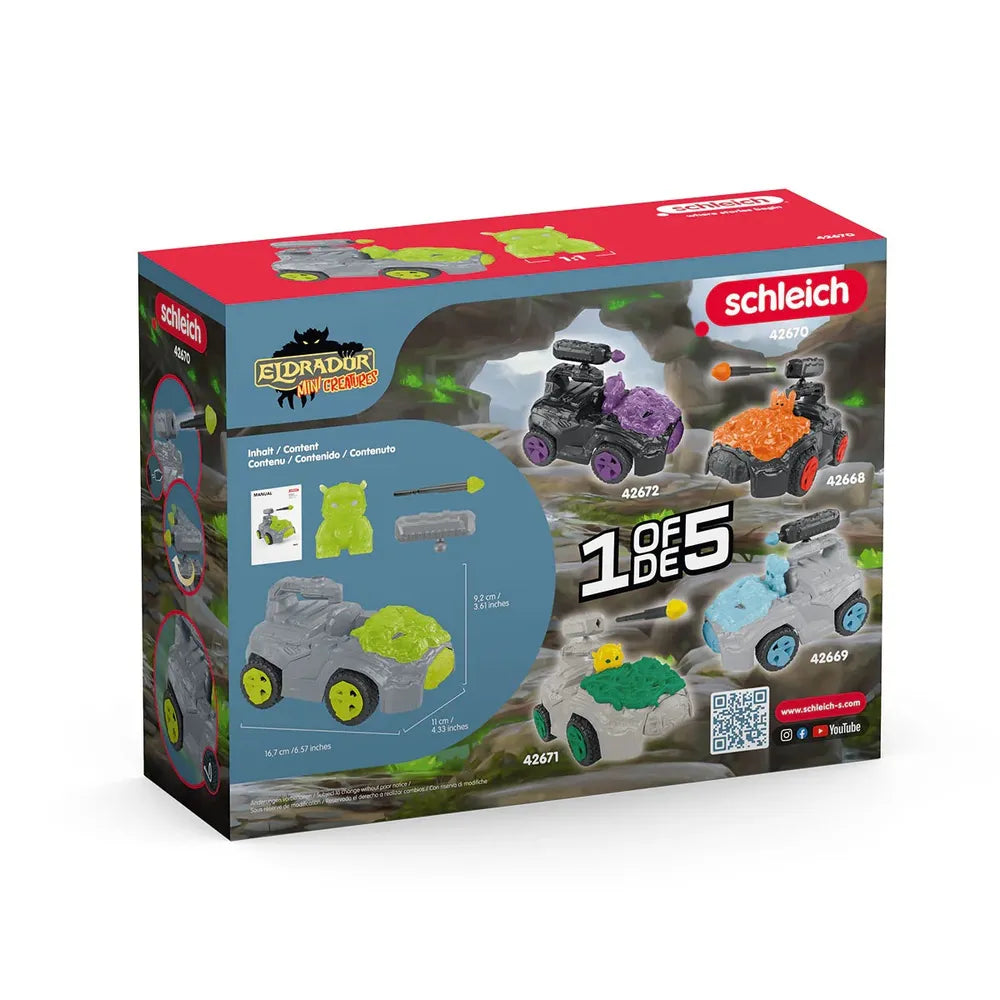 Schleich Eldrador Creatures - Stone CrashMobile with Mini Creature