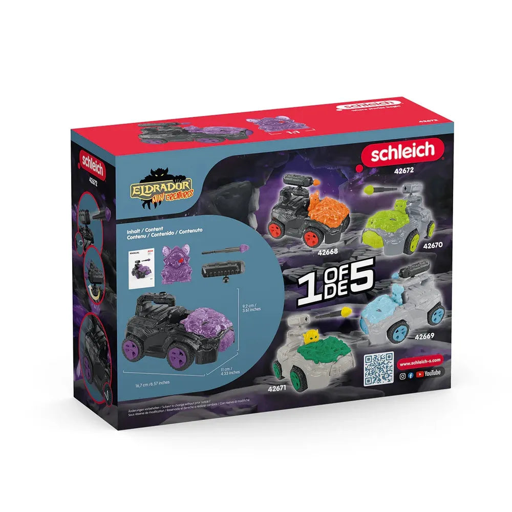 Schleich Eldrador Creatures - Shadow CrashMobile with Mini Creature