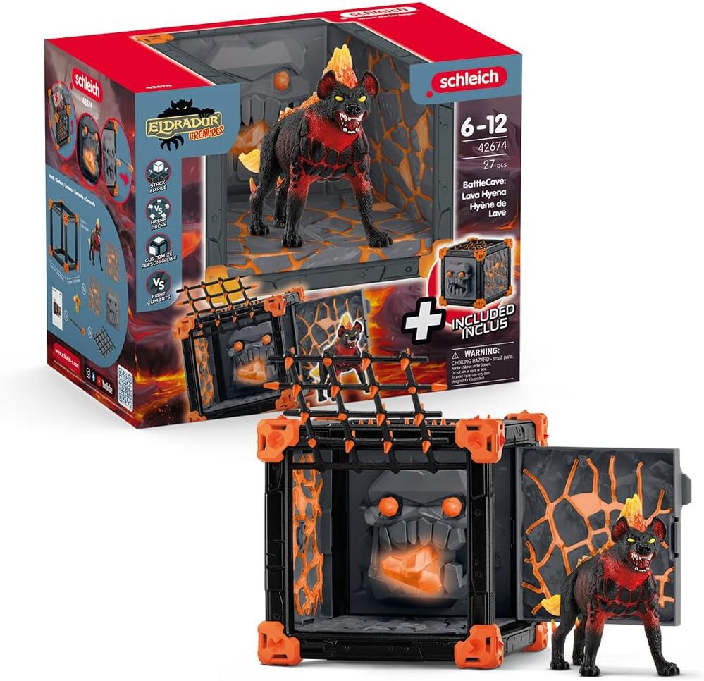 Schleich Eldrador Creatures - Battle Cave: Lava Hyena