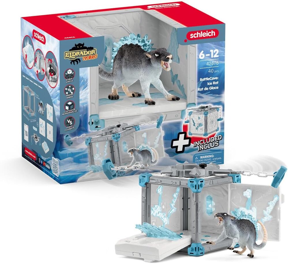 Schleich Eldrador Creatures - Battle Cave: Ice Rat