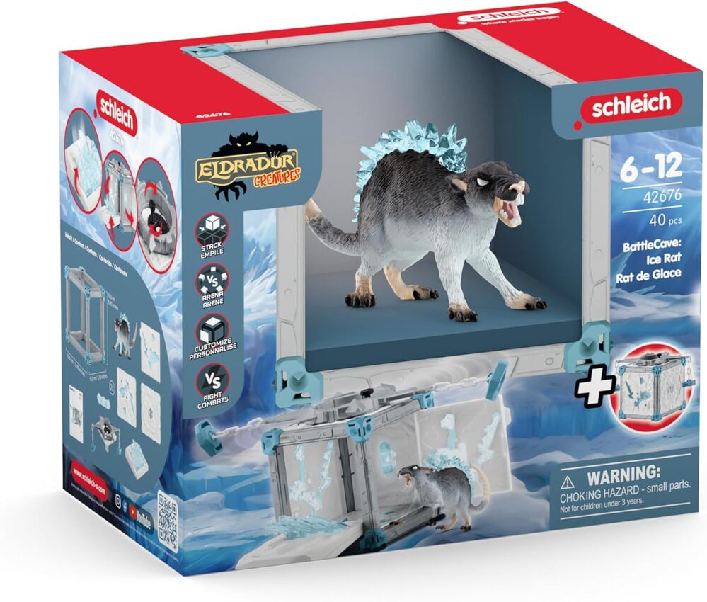 Schleich Eldrador Creatures - Battle Cave: Ice Rat