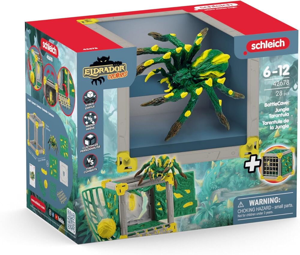 Schleich Eldrador Creatures - Battle Cave: Jungle Tarantula