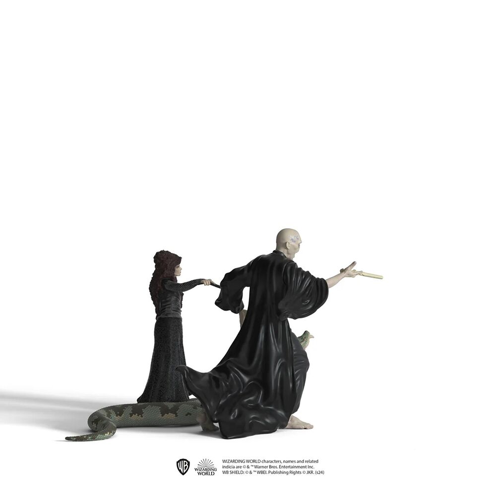 Schleich Harry Potter Wizarding World - Lord Voldemort with Nagini and Bellatrix