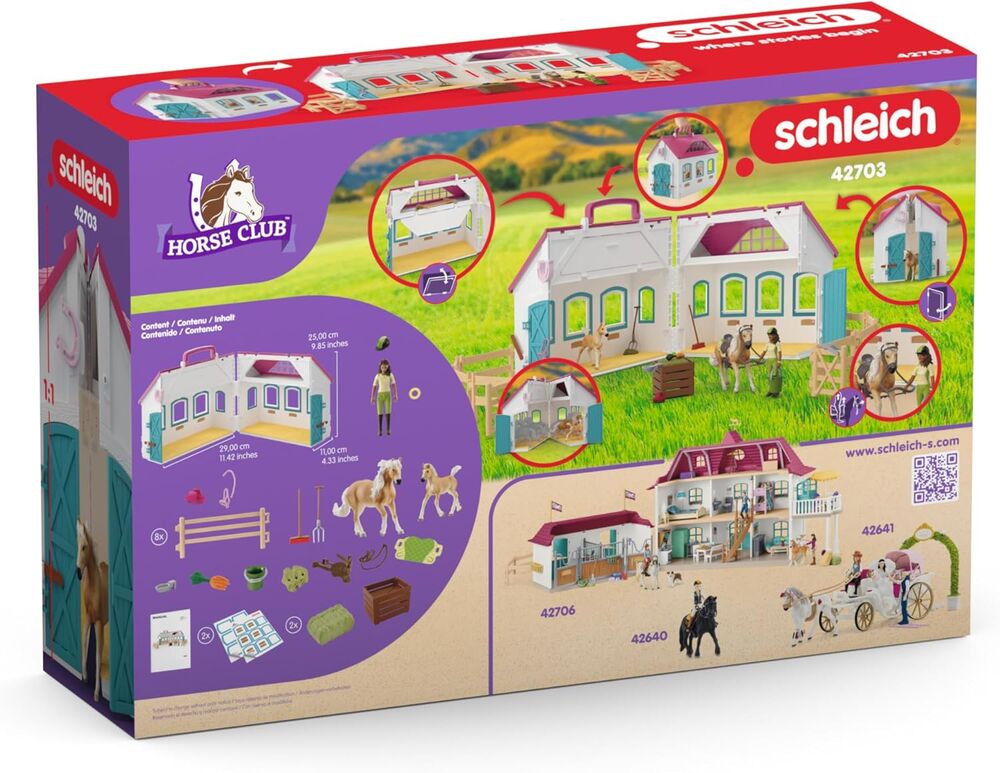 Schleich Horse Club - Open Stable "Little Horseshoe"
