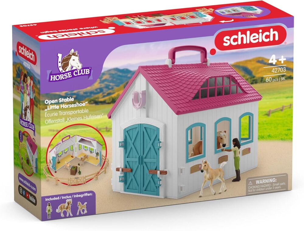 Schleich Horse Club - Open Stable "Little Horseshoe"