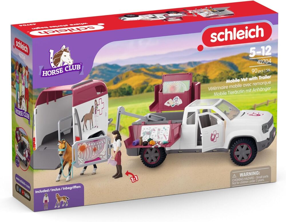 Schleich Horse Club - Mobile Vet with Trailer