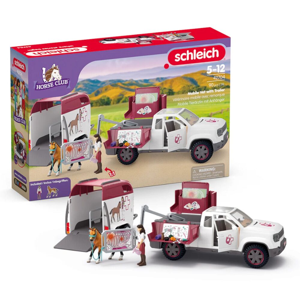 Schleich Horse Club - Mobile Vet with Trailer