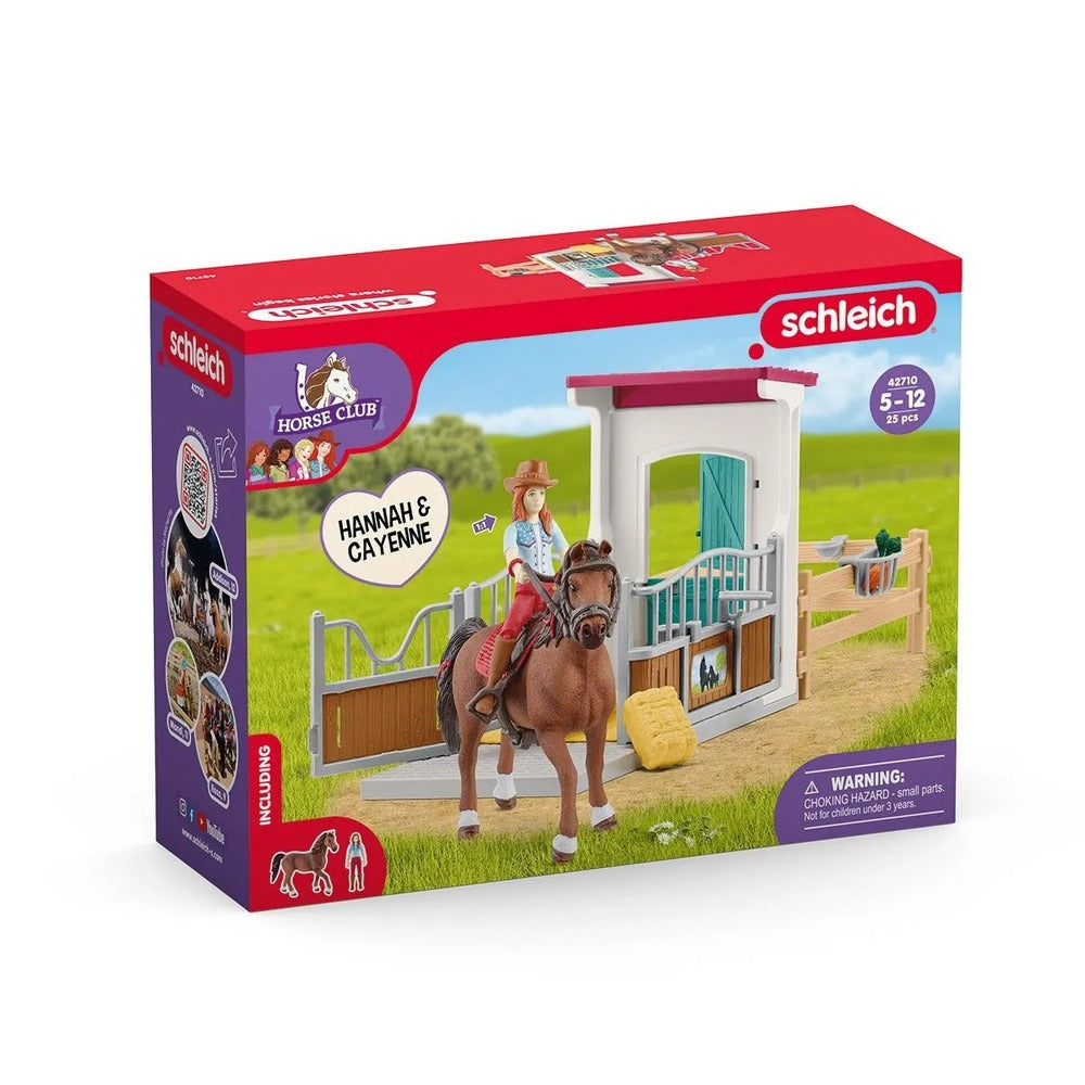 Schleich Horse Club - Horse Box with Hannah and Cayenne