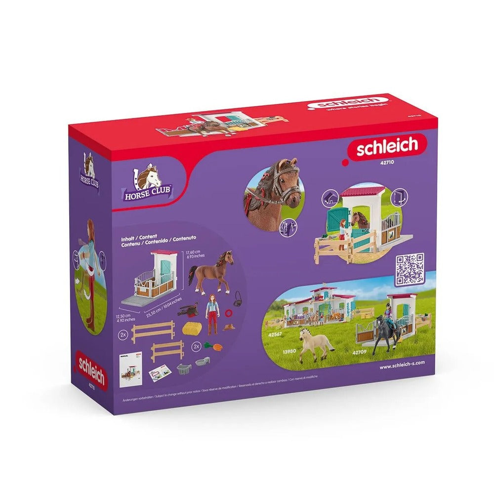 Schleich Horse Club - Horse Box with Hannah and Cayenne