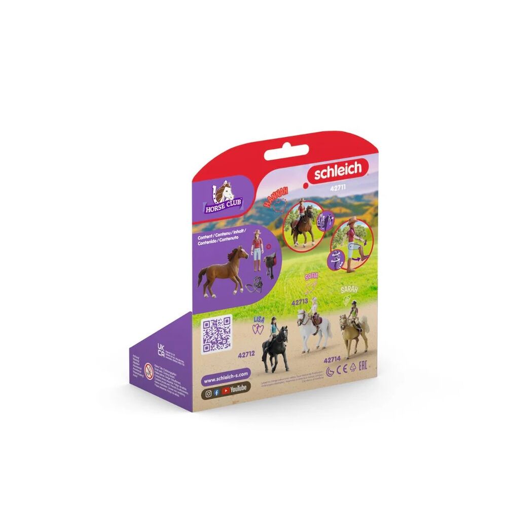 Schleich Horse Club - Hannah & Cayenne