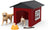 Schleich Farm World - Dog Kennel with Golden Retriever