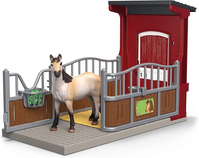 Schleich Farm World - Ponybox with Mustang Mare