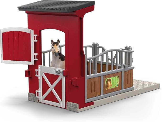 Schleich Farm World - Ponybox with Mustang Mare