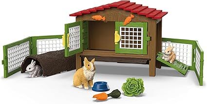 Schleich Farm World - Rabbit Hutch