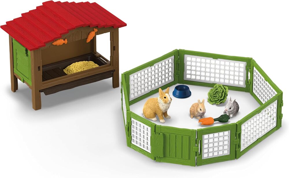 Schleich Farm World - Rabbit Hutch