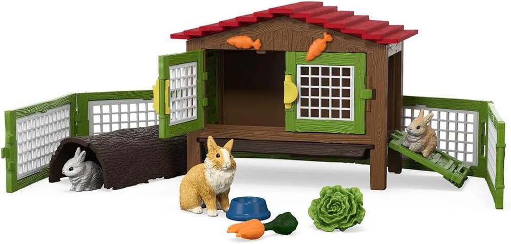 Schleich Farm World - Rabbit Hutch