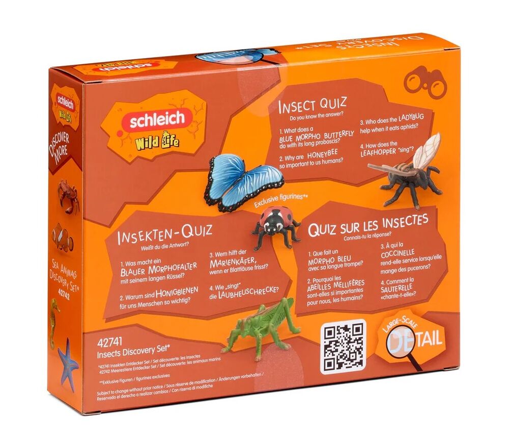 Schleich Wild Life - Insects Discovery Set