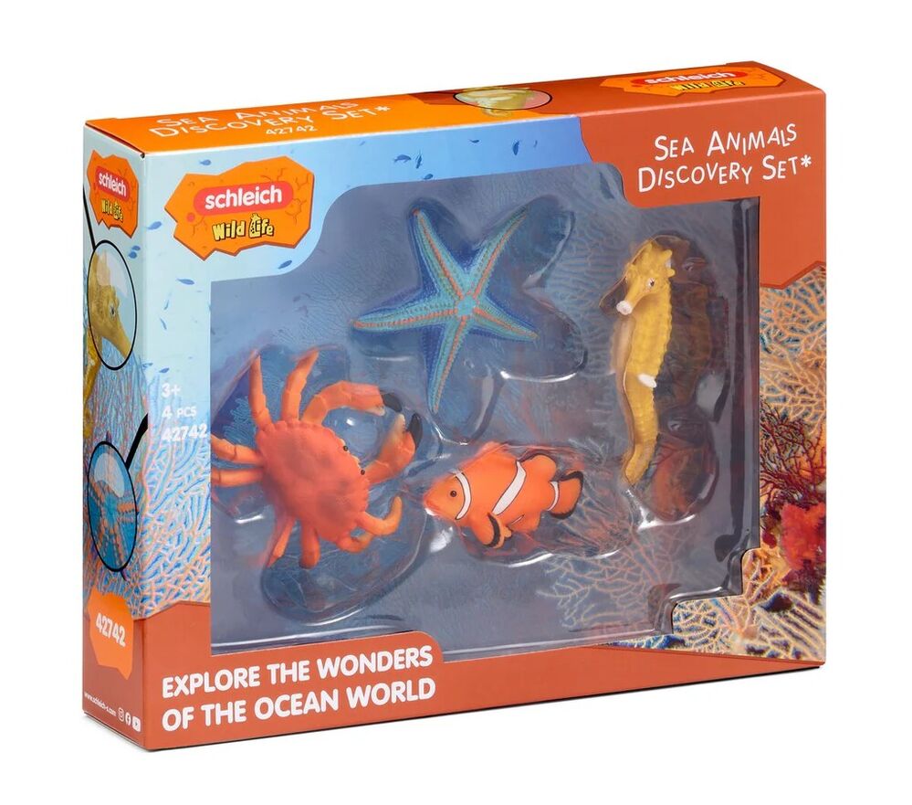 Schleich Wild Life - Sea Animals Discovery Set