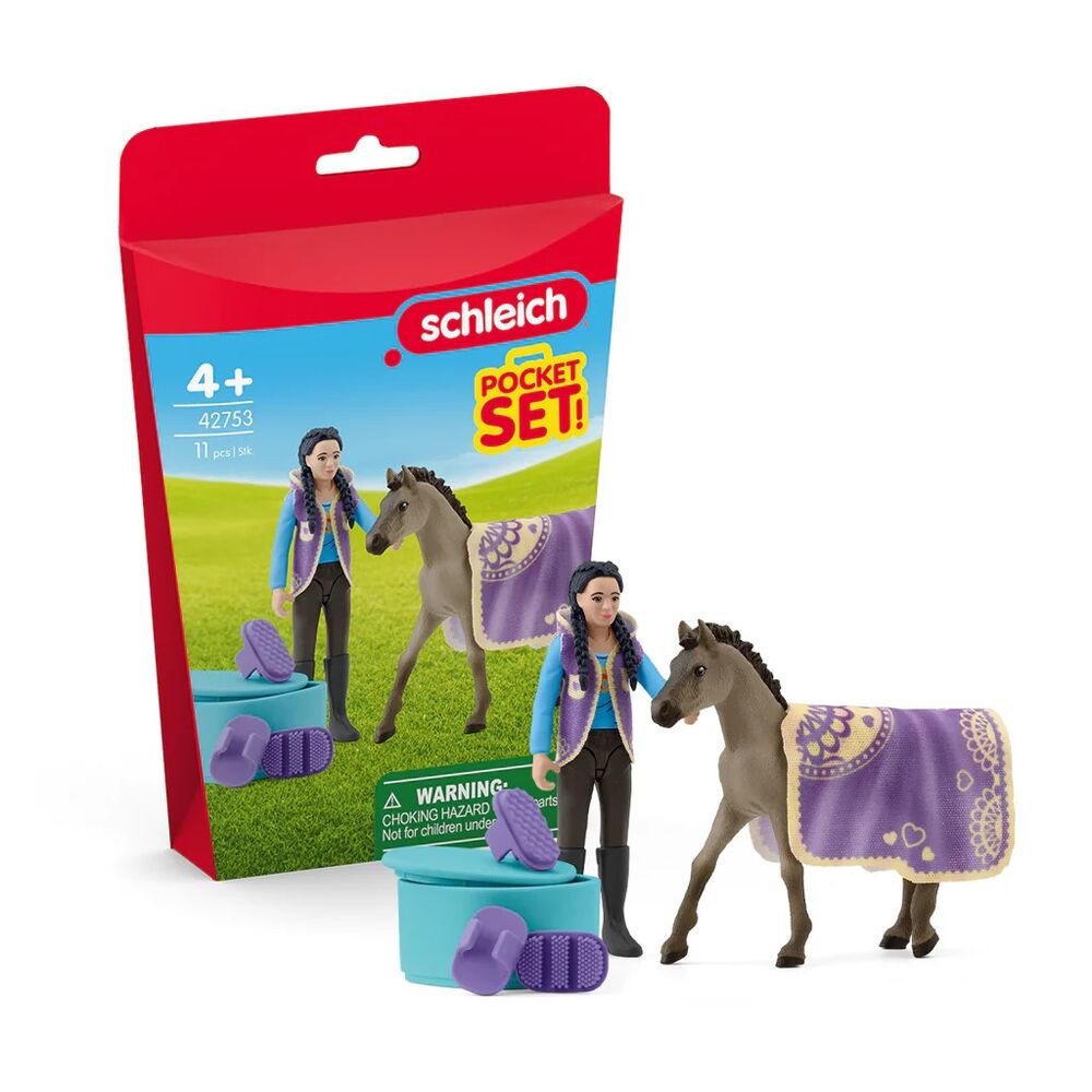 Schleich Horse Club - Criollo Definitivo Beauty Set with Kim