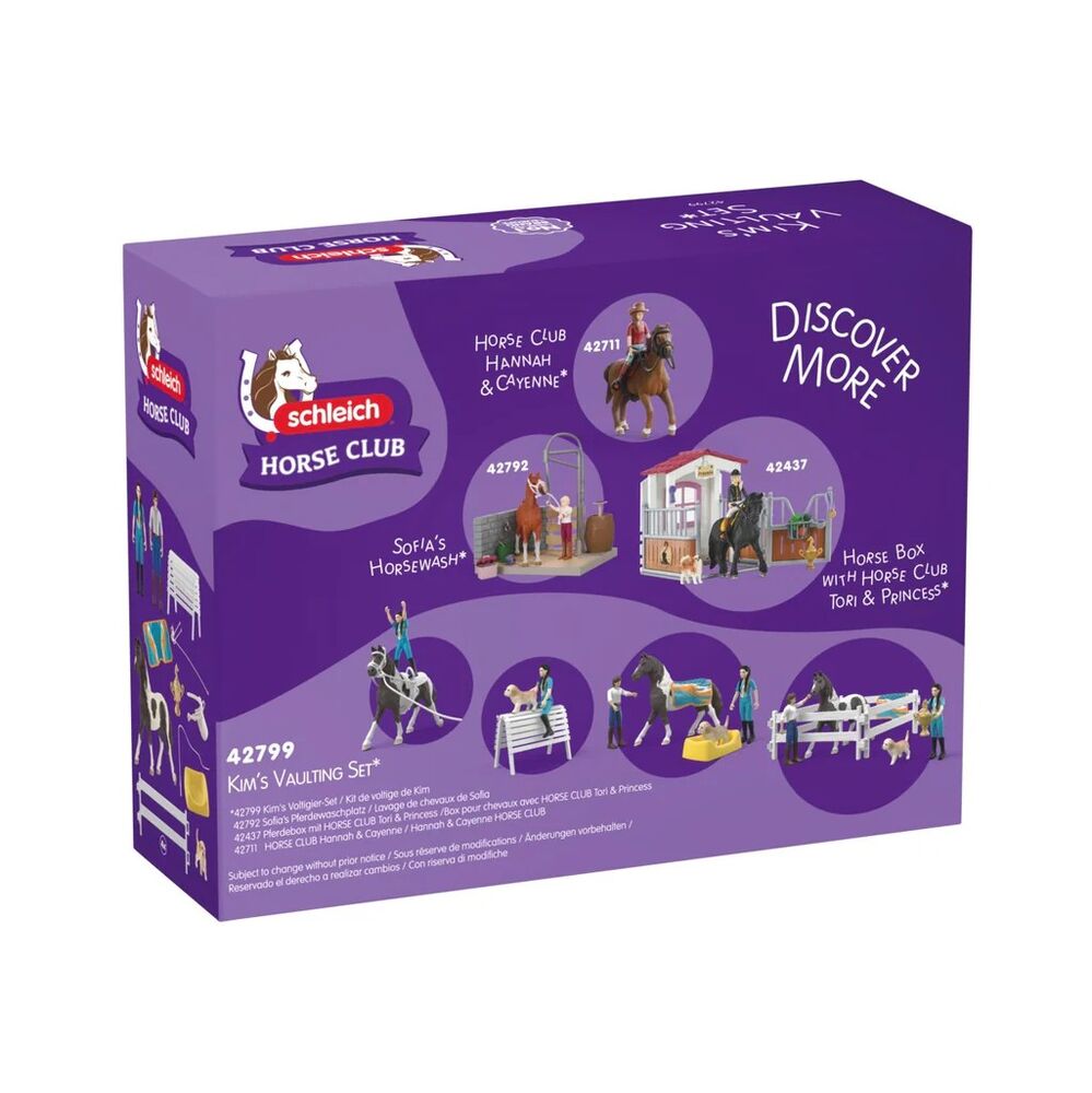 Schleich Horse Club - Kim's Vaulting Set