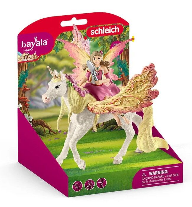 Schleich Bayala - Fairy Feya with Pegasus Unicorn