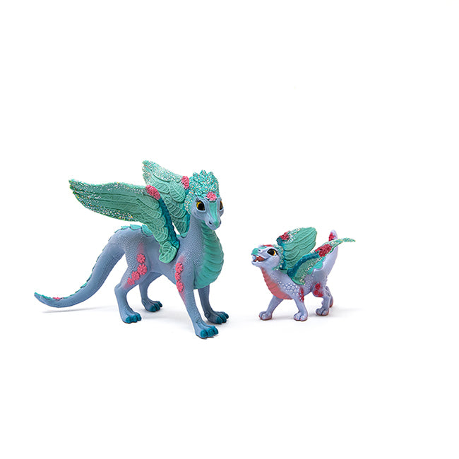 Schleich Bayala - Blossom Dragon Mother and Child