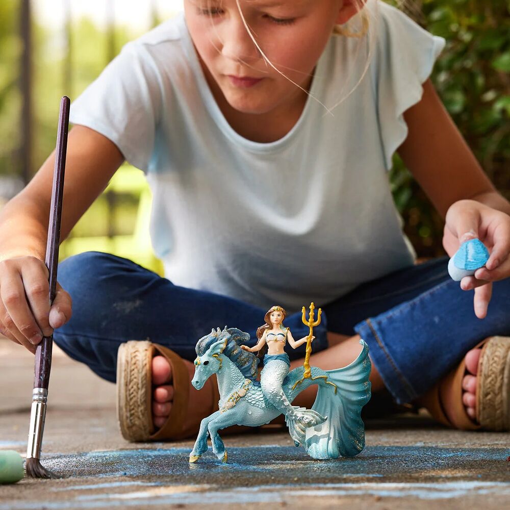 Schleich Bayala - Mermaid Eyela On Underwater Horse