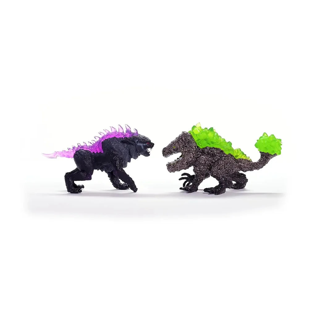 Schleich Eldrador Creatures - Shadow Lynx vs. Rock Crusher