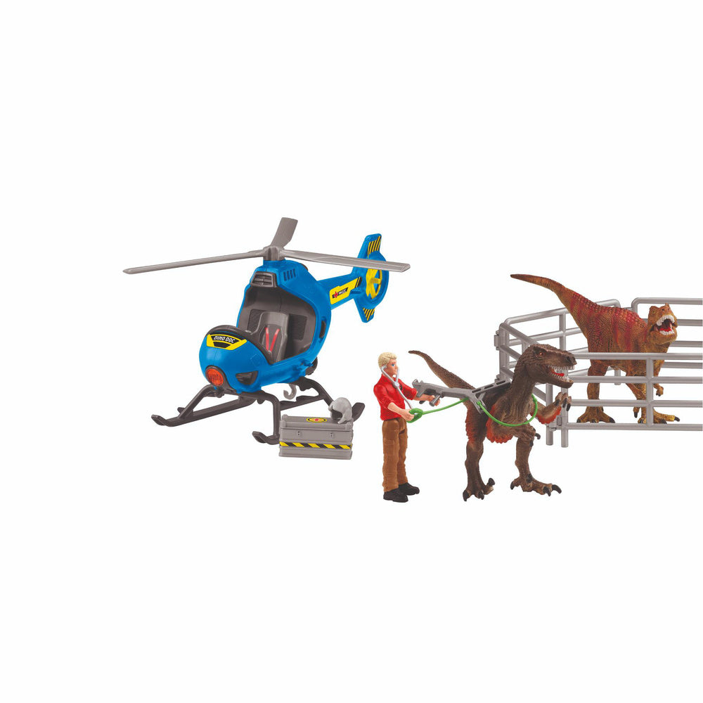 Schleich Dinosaurs - Dino Helicopter Rescue