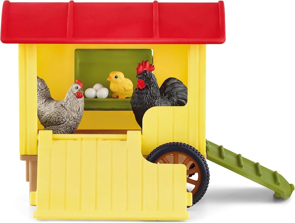 Schleich Farm World - Farm with Chicken Coop and Horse Box