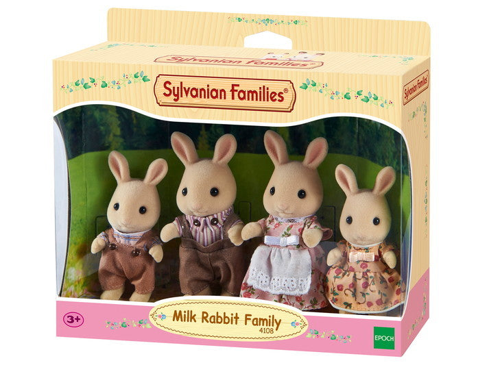 Sylvanian Families - Milk Rabbit Family