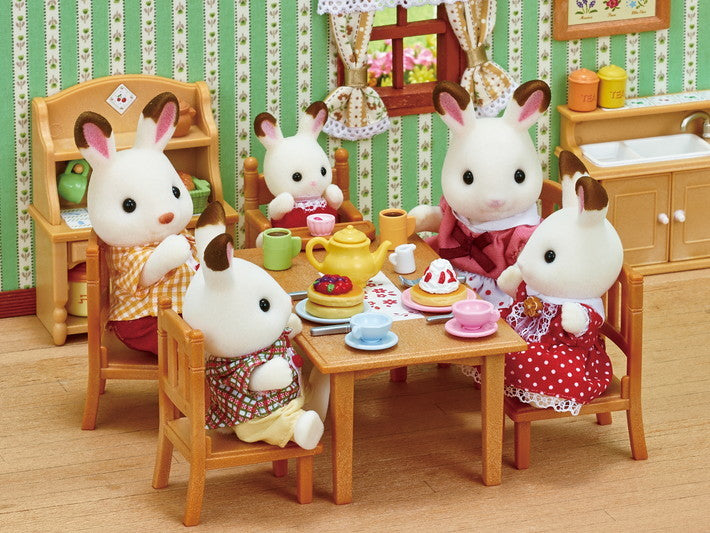Sylvanian Families - Chocolate Rabbit Family