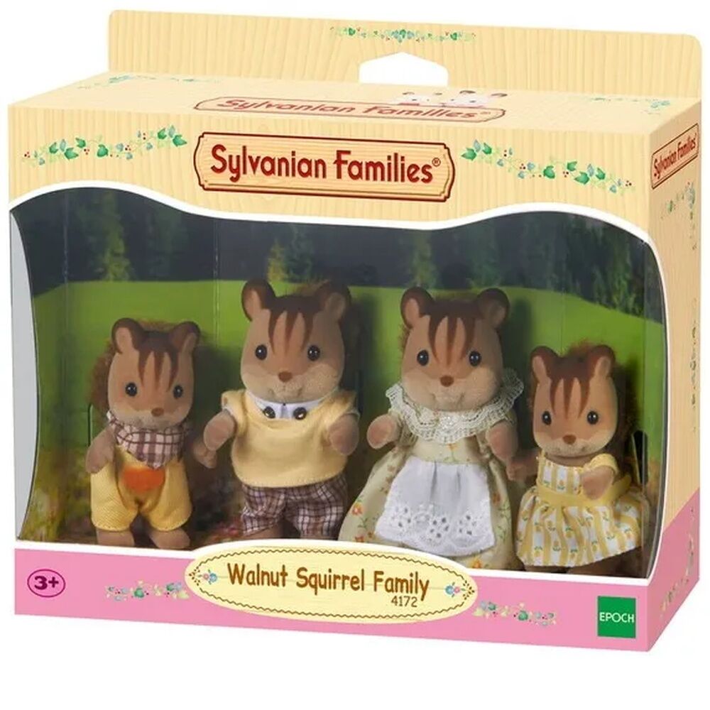 Sylvanian Families - Walnut Squirrel Family