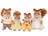 Sylvanian Families - Walnut Squirrel Family