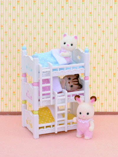 Sylvanian Families - Triple Bunk Beds