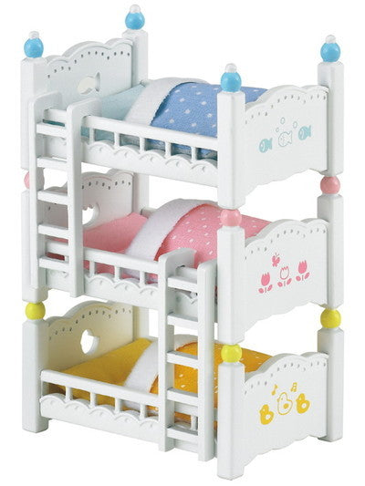 Sylvanian Families - Triple Bunk Beds