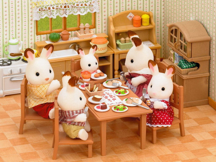 Sylvanian Families - Family Table And Chairs