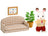 Sylvanian Families - Chocolate Rabbit Father Set