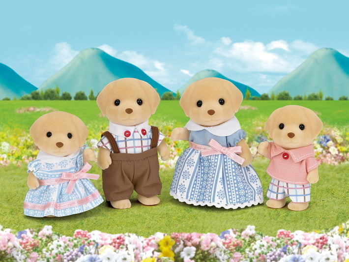 Sylvanian Families - Yellow Labrador Family