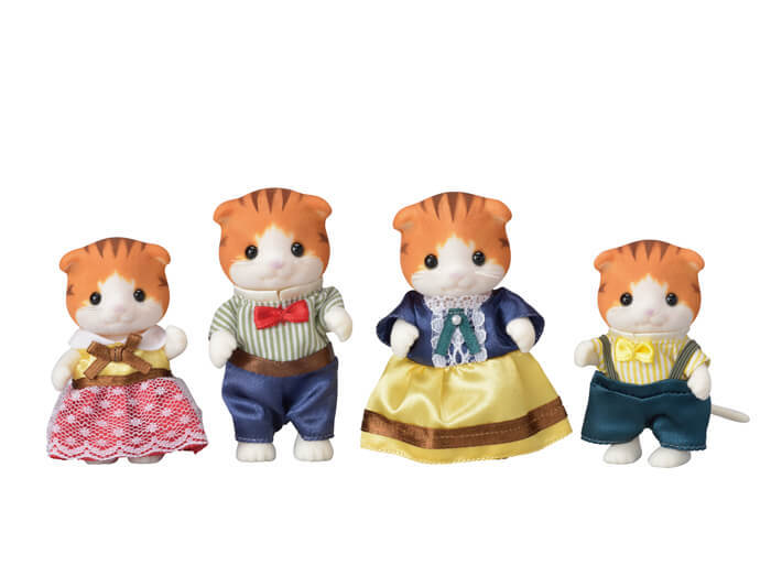 Sylvanian Families - Maple Cat Family