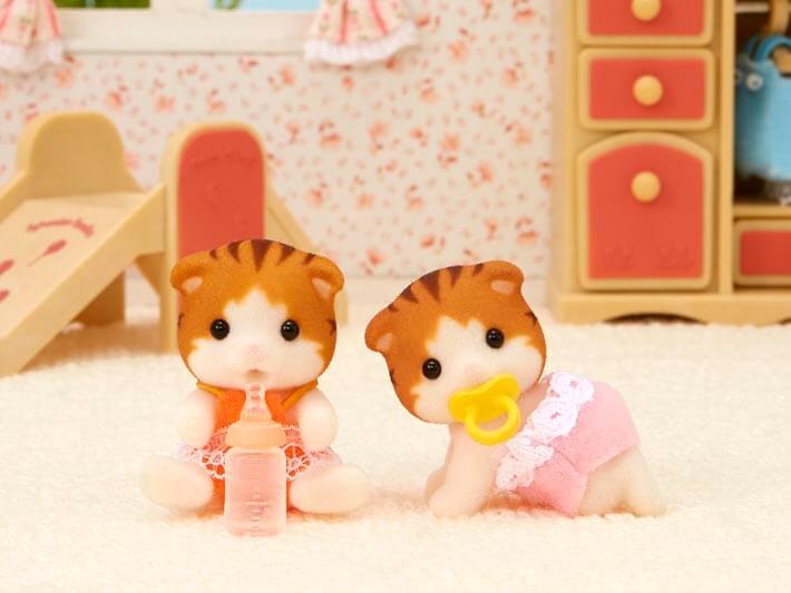 Sylvanian Families - Maple Cat Twins