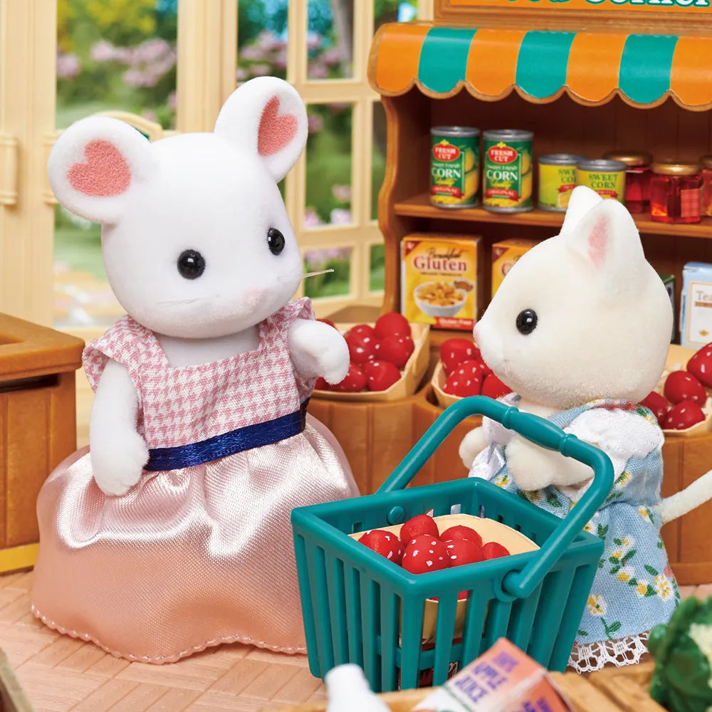 Sylvanian Families - Marshmallow Mouse Family