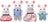 Sylvanian Families - Marshmallow Mouse Family