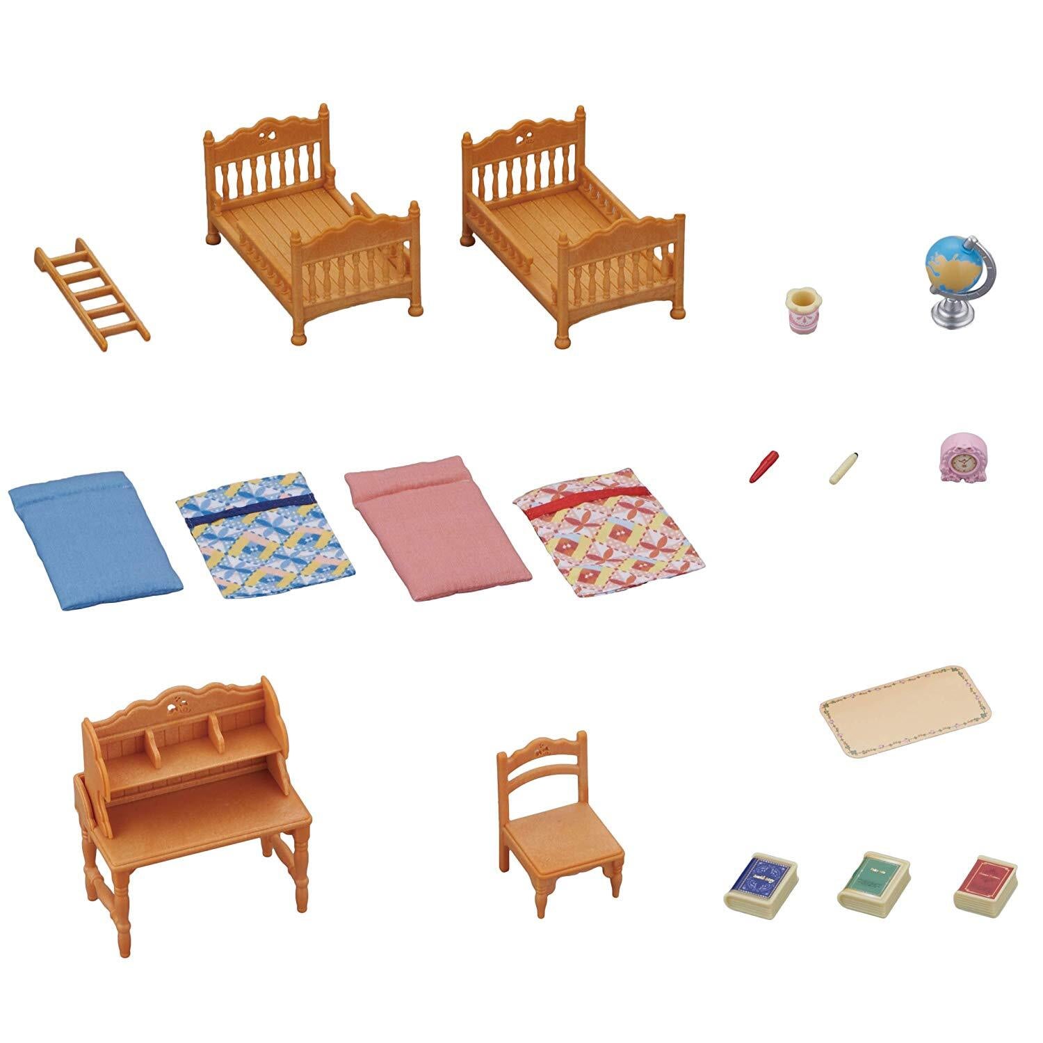 Sylvanian Families - Children's Bedroom Set