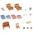 Sylvanian Families - Children's Bedroom Set