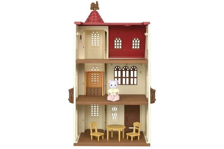 Sylvanian Families - Red Roof Tower House Gift Set