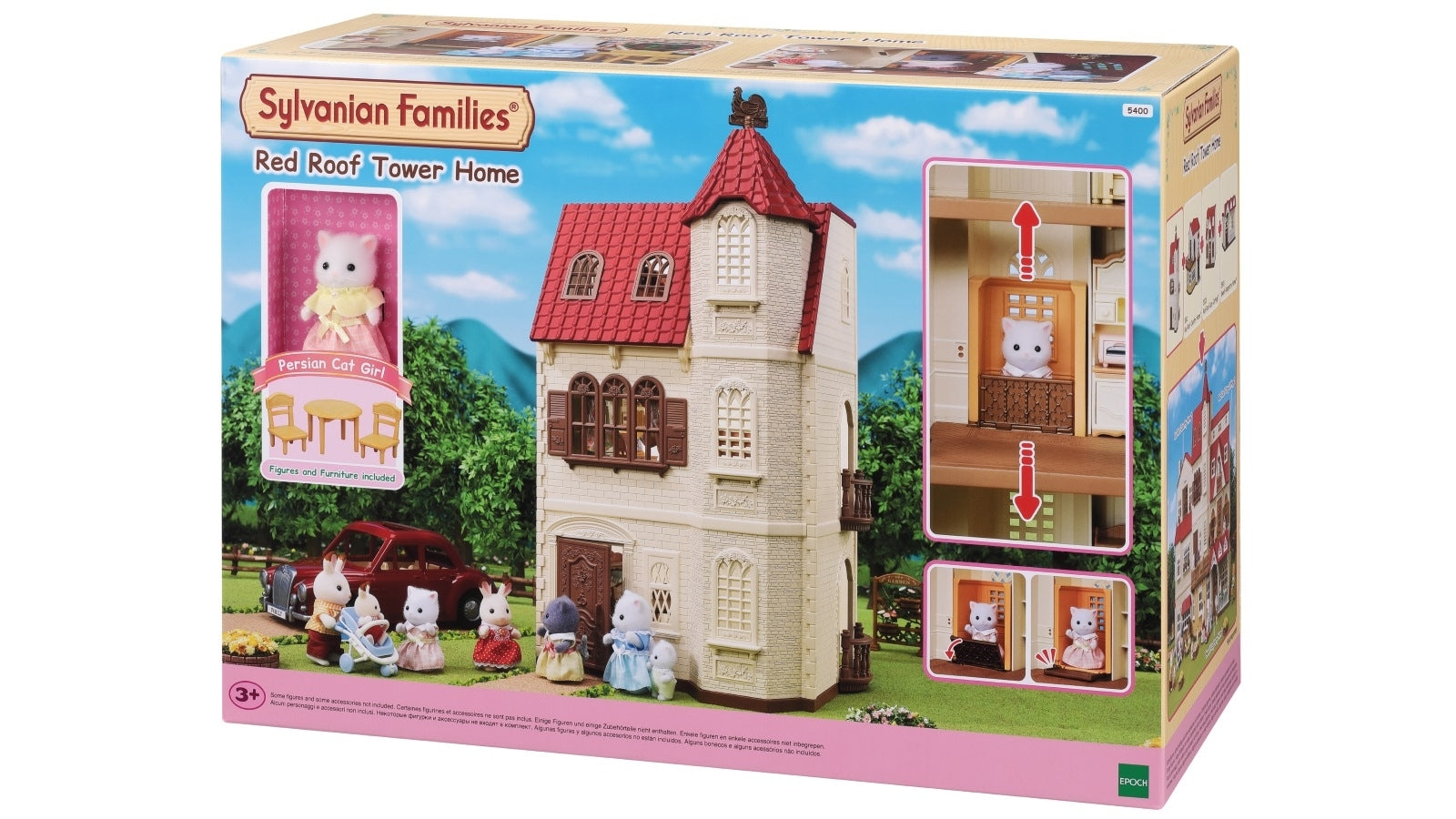 Sylvanian Families - Red Roof Tower House Gift Set