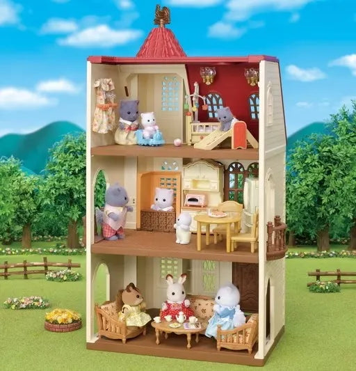 Sylvanian Families - Red Roof Tower House Gift Set