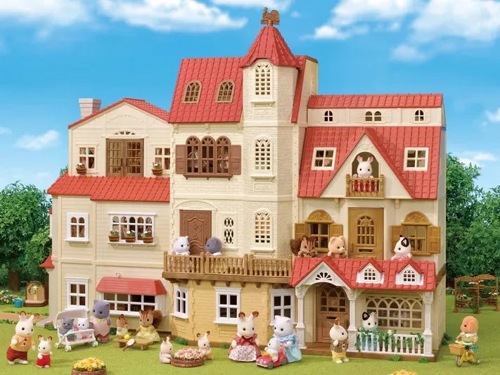 Sylvanian Families - Red Roof Tower House Gift Set