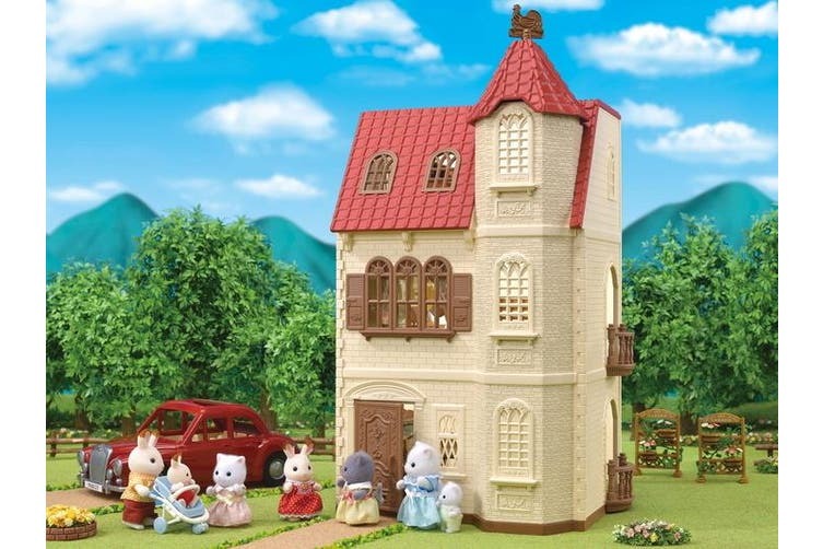 Sylvanian Families - Red Roof Tower House Gift Set